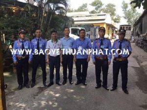 Bảo vệ Thuận Phát thực hiện dự án bảo vệ KCN Cầu Giát, Hà Nam