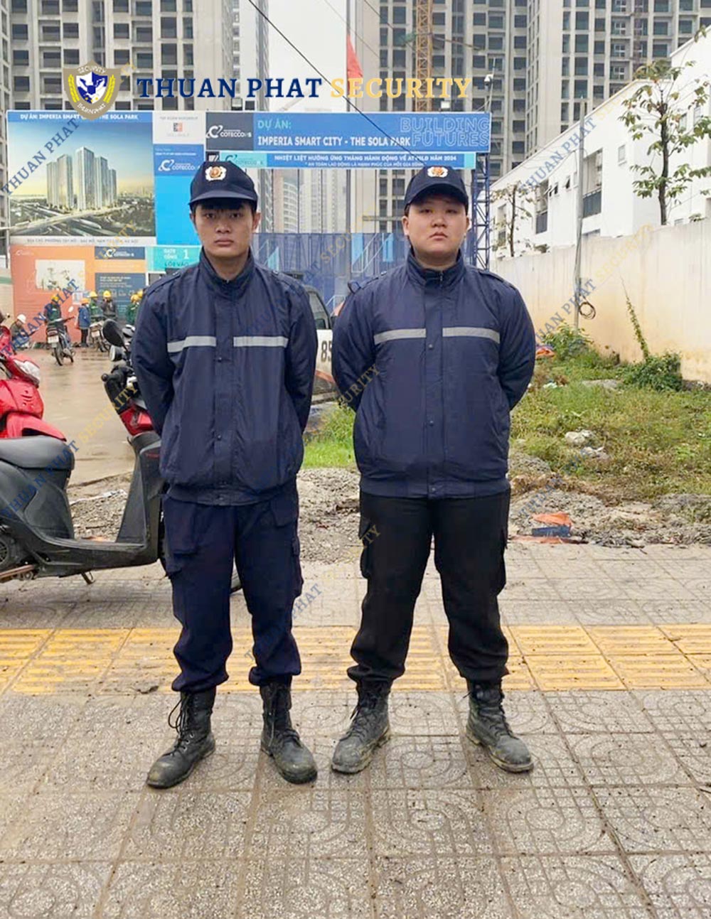 Trang phục của nhân viên bảo vệ công trường mùa đông dong-phuc-cua-nhan-vien-bao-ve-cong-truong-mua-dong