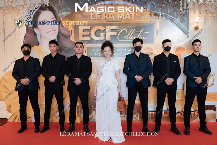 Bảo vệ sự kiện ra mắt sản phẩm EGF Collection (Magic Skin)