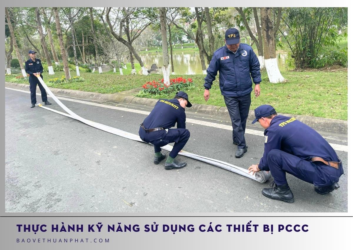 thuc hanh cac ky nang su dung thiet bi pccc