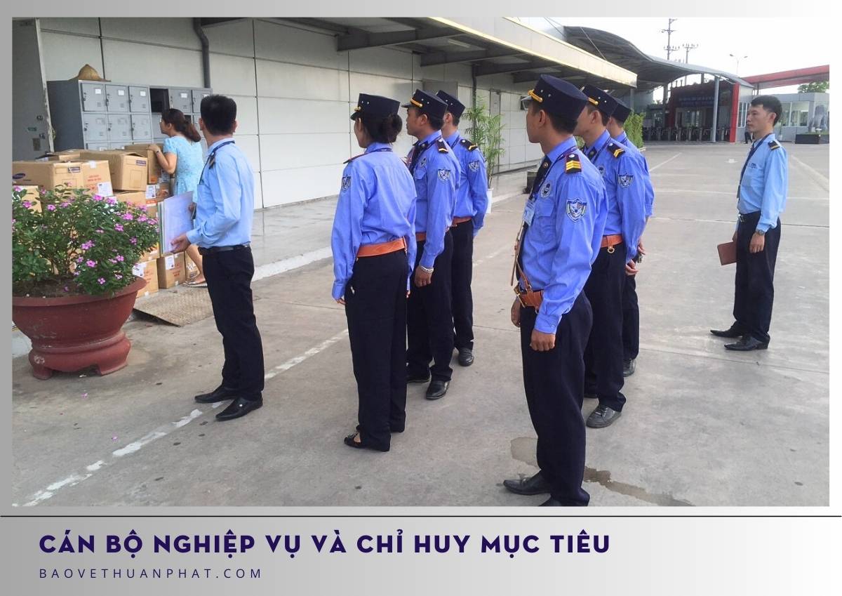 can bo nghiep vu va chi huy muc tieu